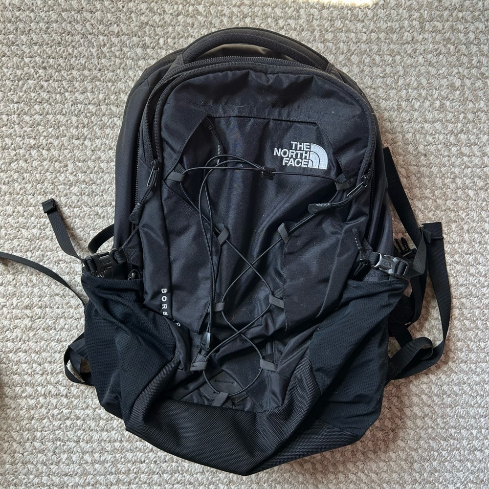 North Face backpack.